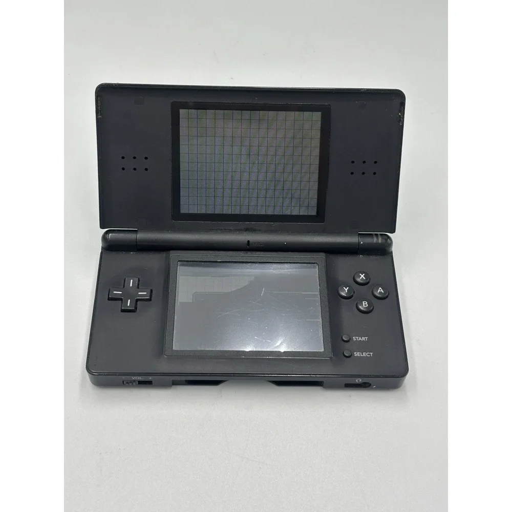 Nintendo DS Lite Handheld Console Black Onyx USG-001 - For Parts / Repair